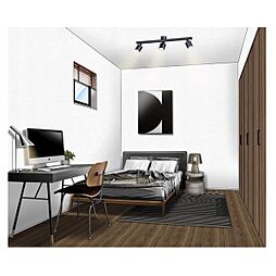 LE COCON 甚目寺II 302 3階1LDKのリビング/ダイニング