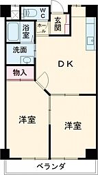 間取図画像 2DK