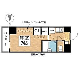 間取図画像 1K