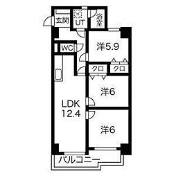 間取図画像 3LDK
