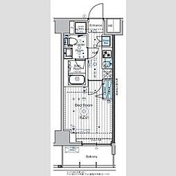 MAXIV横浜吉野町TRE 1Kの間取図画像