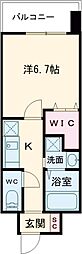 RISO CORE 1Kの間取図画像