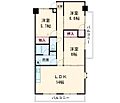 ヴィラ・クラマス2階7.1万円