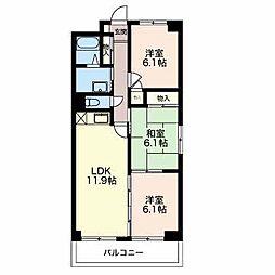 LEGEND 3LDKの間取図画像