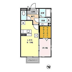 フォレステージ11 1LDKの間取図画像
