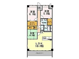 THECORNER南蔵王 3LDKの間取図画像