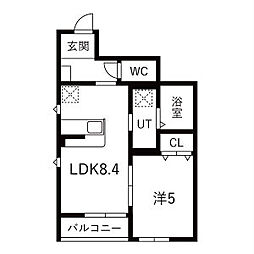 Gran Class V(グラン クラス) 1LDKの間取図画像