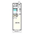 クレールたつた7階3.4万円