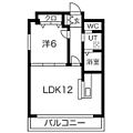 カーム原3階6.6万円