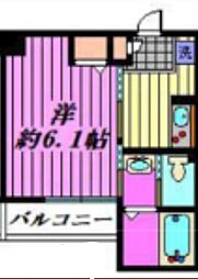 Gran Stella東川口 1Kの間取図画像