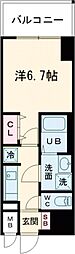 S-RESIDENCE志賀本通dearly(ディアリー)  FR・家電キャンペーン 1Kの間取図画像