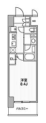 志木市本町5丁目マンション 1Kの間取図画像