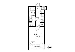 GRANPASEO文京小日向 1Kの間取図画像