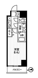 AR向島 1Kの間取図画像