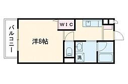 カサグランデ県立大学前 1Kの間取図画像