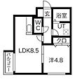 ル・ファール麻生4階5.4万円