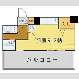 グランドパレス長町 ワンルームの間取図画像