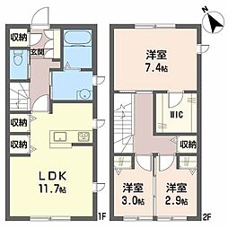 シャーメゾンアベニュー 3LDKの間取図画像
