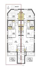 TASUKI RICHESSE SHIN-NAKANO 2LDKの間取図画像