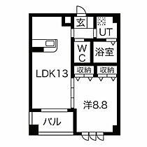 4階 / 1LDK / 51㎡