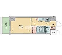 インヘリッツ田原 1Kの間取図画像