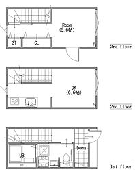 越谷市蒲生南町アパート 1DKの間取図画像