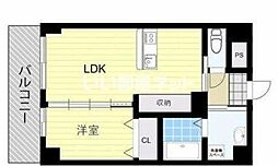 e-plan王子 1LDKの間取図画像