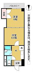 ロイヤルグランデ120 2Kの間取図画像