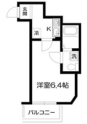メゾン・ドユートピア小田原 1Kの間取図画像