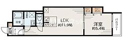 コネクトパーク上志津 1LDKの間取図画像