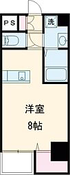 ライフコア駅南 ワンルームの間取図画像