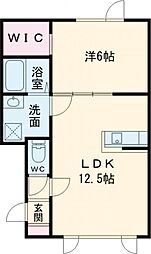 グランボヤージュ 1LDKの間取図画像