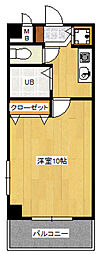 KSJビル 1Kの間取図画像