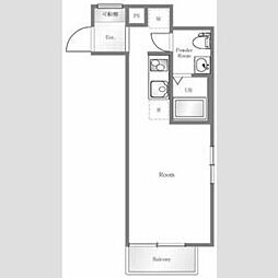 パレ・ドール池袋3 1Kの間取図画像
