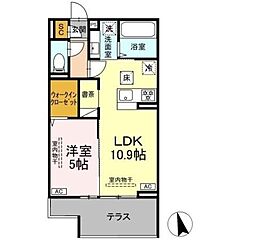 Gran Luxe 1LDKの間取図画像