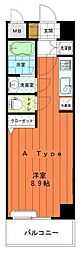 Axis大塚西 ワンルームの間取図画像
