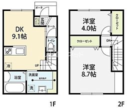 Dixsept(ディセプト) 2DKの間取図画像