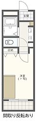コーポ大信 1Kの間取図画像