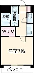 SG2-HONJYO 1Kの間取図画像