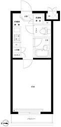 ルーブル練馬参番館 1Kの間取図画像