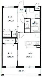 Lesage小池原 2LDKの間取図画像