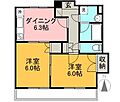セトルFUJIMOTO2階4.6万円