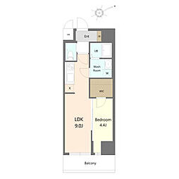 S-RESIDENCE豊田山之手alter(アルター) 内覧会:11月6日(金)、7 1LDKの間取図画像
