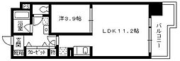 セレス別府 1LDKの間取図画像