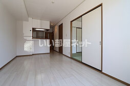 JR埼京線 南与野駅 徒歩32分の賃貸アパート 1階2LDKのリビング/ダイニング