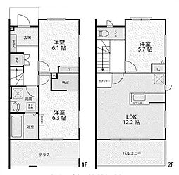 ラティテュード 3LDKの間取図画像