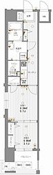 エンクレスト渡辺通2 2Kの間取図画像
