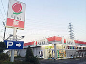 【ドラッグストア】ドラッグストアセキ 岩槻城南店まで1021ｍ