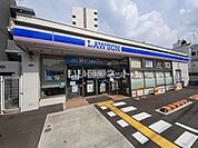 【コンビニエンスストア】ローソン枚方岡東町まで197ｍ