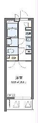 JR京浜東北・根岸線 根岸駅 徒歩6分の賃貸マンション 2階1Kの間取り